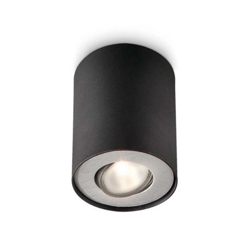 Εικόνα της Φωτιστικό Οροφής Σποτ Philips myLiving Pillar 120mm GU10 Black
