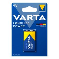 Εικόνα της Αλκαλική Μπαταρία Πλακέ E 9V Varta LongLife Power 1 Τεμ 4922