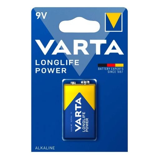 Εικόνα της Αλκαλική Μπαταρία Πλακέ E 9V Varta LongLife Power 1 Τεμ 4922