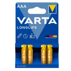 Εικόνα της Αλκαλικές Μπαταρίες AAA 1.5V Varta LongLife 4 Τεμ 4103