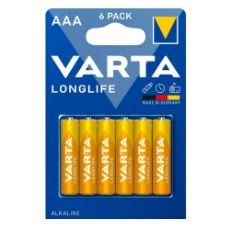 Εικόνα της Αλκαλικές Μπαταρίες AAA 1.5V Varta LongLife 6 Τεμ 4103