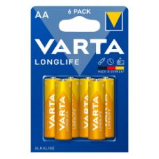 Εικόνα της Αλκαλικές Μπαταρίες AA 1.5V Varta LongLife 6 Τεμ 4106