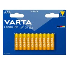 Εικόνα της Αλκαλικές Μπαταρίες AAA 1.5V Varta LongLife 10 Τεμ 4103