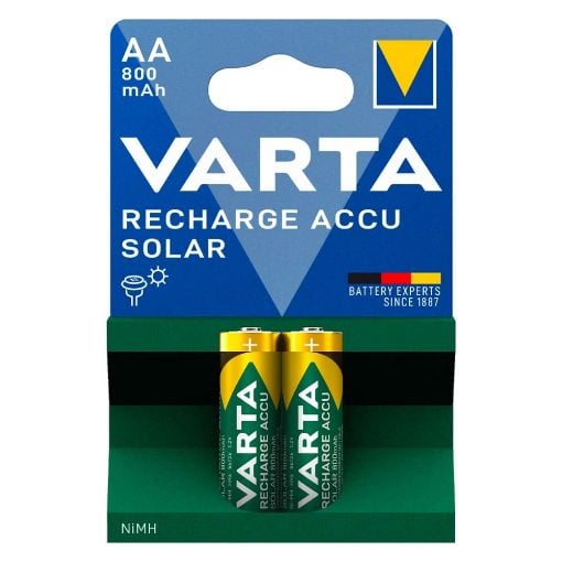 Εικόνα της Μπαταρίες Επαναφορτιζόμενες AA 1.2V Varta Long Life 800mAh Ni-MH 2 Τεμ 56736
