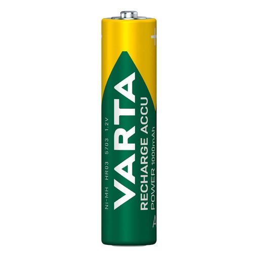 Εικόνα της Μπαταρίες Επαναφορτιζόμενες AAA 1.2V Varta Ready To Use 1000mAh Ni-MH 2 Τεμ