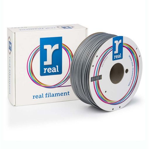 Εικόνα της Real ABS Filament 2.85mm Spool of 1Kg Silver