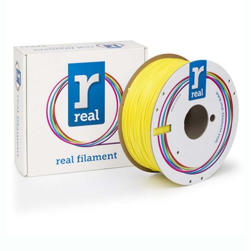 Εικόνα της Real PETG Filament 1.75mm Spool of 1Kg Yellow REFPETGSYELLOW1000MM175