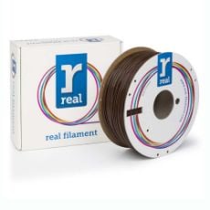 Εικόνα της Real PLA Filament 1.75mm Spool of 1Kg Brown REFPLABROWN1000MM175