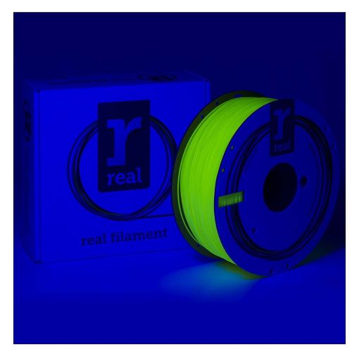 Εικόνα της Real PLA Filament 1.75mm Spool of 1Kg Fluorescent Yellow REFPLAFYELLOW1000MM175