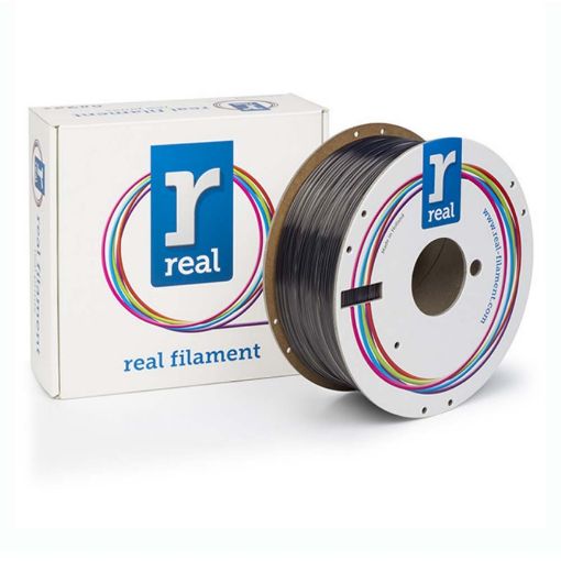 Εικόνα της Real PETG Filament 1.75mm Spool of 1Kg Smoky Black