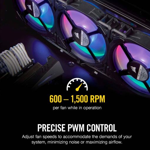 Εικόνα της Case Fan Corsair LL140 140mm RGB Dual Light Loop PWM 2-Pack w Lighting Node Pro CO-9050074-WW