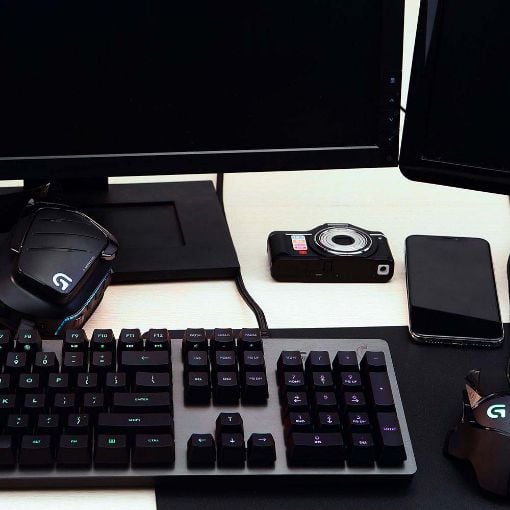 Εικόνα της Πληκτρολόγιο Logitech G512 RGB Mechanical GX Brown Switch Tactile Carbon 920-009352