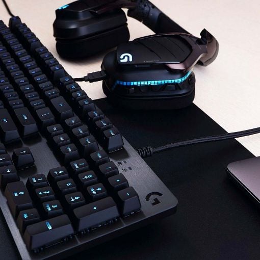 Εικόνα της Πληκτρολόγιο Logitech G512 RGB Mechanical GX Brown Switch Tactile Carbon 920-009352