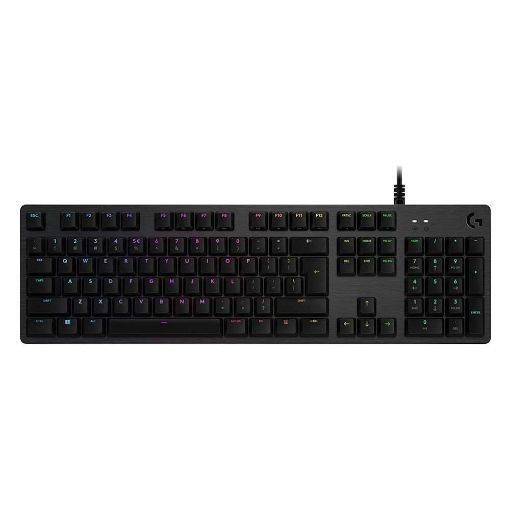 Εικόνα της Πληκτρολόγιο Logitech G512 RGB Mechanical GX Brown Switch Tactile Carbon 920-009352