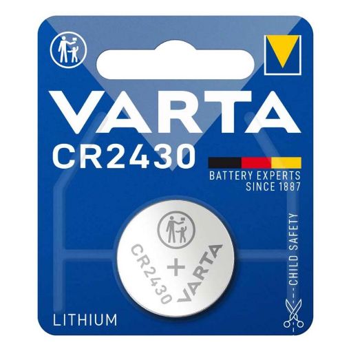 Εικόνα της Μπαταρία Λιθίου Varta CR2430, 3V, 1 Tεμ 6430101401
