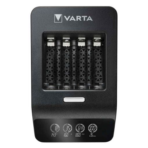 Εικόνα της Σετ Φορτιστής Μπαταριών Varta Ultra Fast Charger & 4x Επαναφορτιζόμενες Μπαταρίες 2100 mAh AA