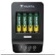 Εικόνα της Σετ Φορτιστής Μπαταριών Varta Ultra Fast Charger & 4x Επαναφορτιζόμενες Μπαταρίες 2100 mAh AA