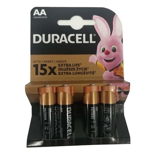 Εικόνα της Αλκαλικές Μπαταρίες Duracell AA 4τμχ DAALR6MN15004