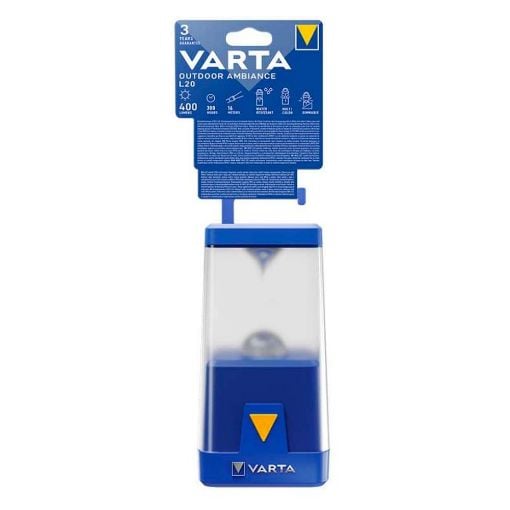 Εικόνα της Φακός Varta Lantern Outdoor Ambiance L20 LED 400lm Blue 17666101111