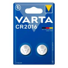 Εικόνα της Μπαταρίες Λιθίου Varta Coin Cells CR2016 3V 2 Τεμ 6016101402