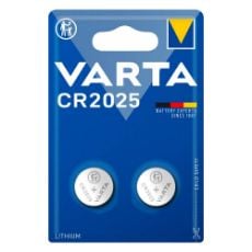 Εικόνα της Μπαταρίες Λιθίου Varta Coin Cells CR2025 3V 2 Τεμ 6025101402
