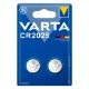 Εικόνα της Μπαταρίες Λιθίου Varta Coin Cells CR2025 3V 2 Τεμ 6025101402