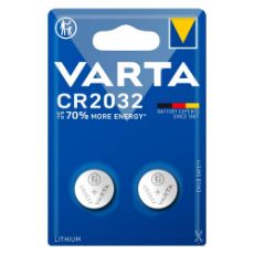 Εικόνα της Μπαταρίες Λιθίου Varta Coin Cells CR2032 3V 2 Τεμ 6032101402