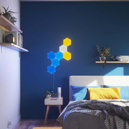 Εικόνα της Nanoleaf Shapes: Hexagons Starter Kit 9-pack NL42-0002HX-9PK