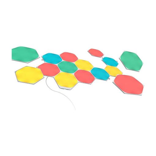 Εικόνα της Nanoleaf Shapes: Hexagons Starter Kit 15-pack NL42-6002HX-15PK