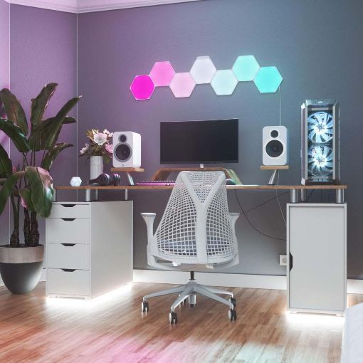 Εικόνα της Nanoleaf Shapes: Hexagons Starter Kit 15-pack NL42-6002HX-15PK