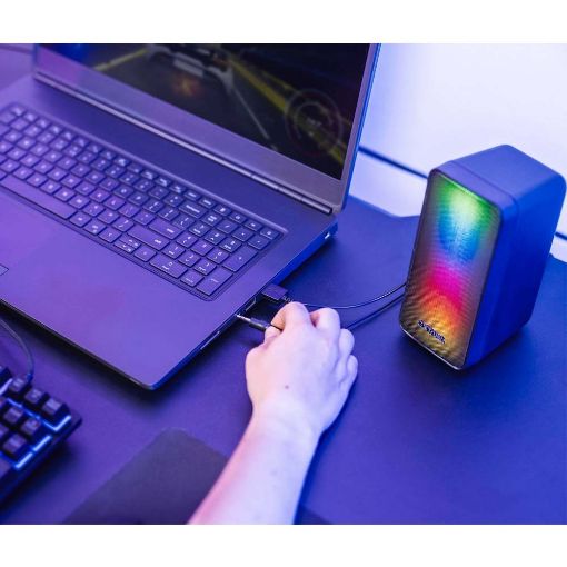Εικόνα της Ηχεία Trust GXT 611 Wezz Illuminated 2.0 RGB Black 24587