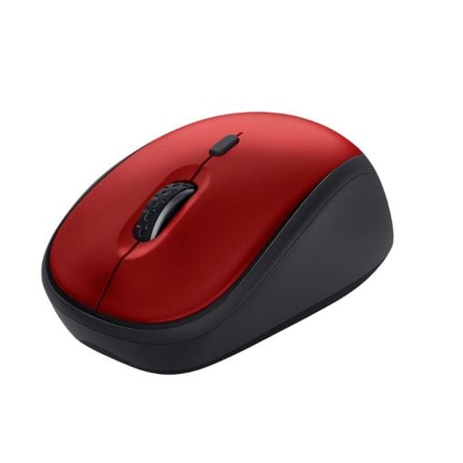Εικόνα της Ποντίκι Trust Yvi+ ECO Wireless Red/Black 24550