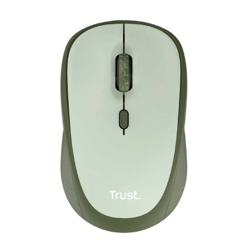 Εικόνα της Ποντίκι Trust Yvi+ ECO Wireless Green 24552