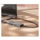 Εικόνα της Trust Halyx USB-C Hub & Card Reader Silver 24191