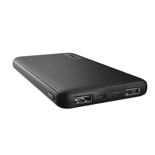 Εικόνα της Power Bank Trust Primo Eco Dual USB-A & USB-C 10000mAh Black 24678