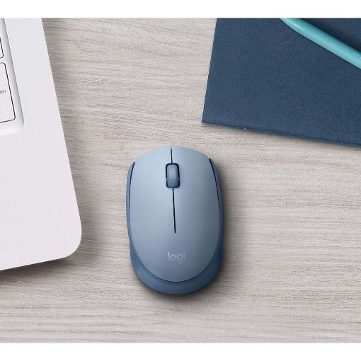 Εικόνα της Ποντίκι Logitech M171 Wireless Blue/Grey 910-006866