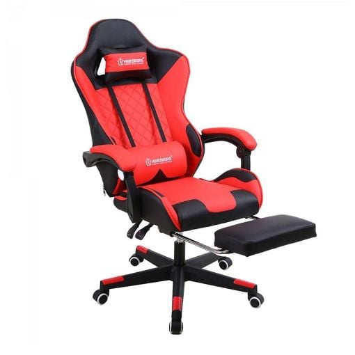 Εικόνα της Gaming Chair Herzberg Red with Footrest 8081