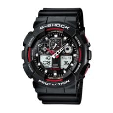 Εικόνα της Ψηφιακό Ρολόι Casio G-Shock Black/Red GA-100-1A4ER