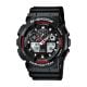 Εικόνα της Ψηφιακό Ρολόι Casio G-Shock Black/Red GA-100-1A4ER