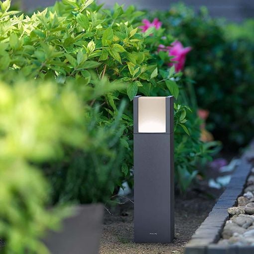 Εικόνα της Φωτιστικό Κολωνάκι Philips myGarden Arbour 2700K IP44 6W Grey 915005194001