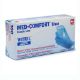 Εικόνα της Γάντια Nιτριλίου-Bινυλίου 123-3D Med-Comfort Χωρίς Πούδρα Medium Blue 100pcs