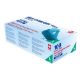 Εικόνα της Γάντια Nιτριλίου-Bινυλίου 123-3D Med-Comfort Χωρίς Πούδρα Large Blue 100pcs