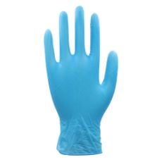 Εικόνα της Γάντια Nιτριλίου-Bινυλίου 123-3D Med-Comfort Χωρίς Πούδρα Extra Large Blue 100pcs