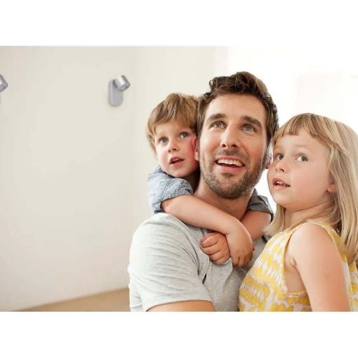 Εικόνα της Φωτιστικό Σποτ Τοίχου Philips myLiving Star 2700K 500lm Grey 4.5W