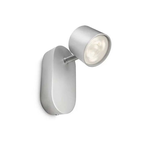 Εικόνα της Φωτιστικό Σποτ Τοίχου Philips myLiving Star 2700K 500lm Grey 4.5W