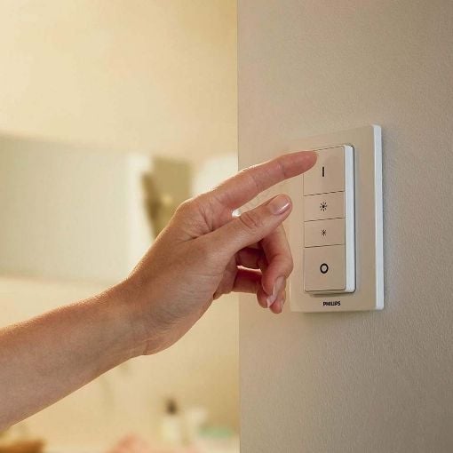 Εικόνα της Επιτοίχιο Φωτιστικό Σποτ Philips myLiving Runner GU10 White