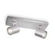Εικόνα της Φωτιστικό Οροφής Σποτ Philips myLiving Runner 2x GU10 Silver