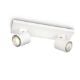 Εικόνα της Φωτιστικό Οροφής Σποτ Philips myLiving Runner 2x GU10 White