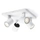 Εικόνα της Φωτιστικό Οροφής Σποτ Philips myLiving Runner 4x GU10 White