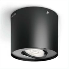 Εικόνα της Φωτιστικό Οροφής Σποτ Philips myLiving Phase 2700K 500lm 4.5W Black